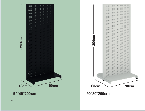 Mega Pegboard Frame-hyller
