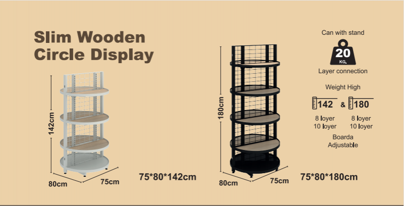 Slim Trær Circle Display