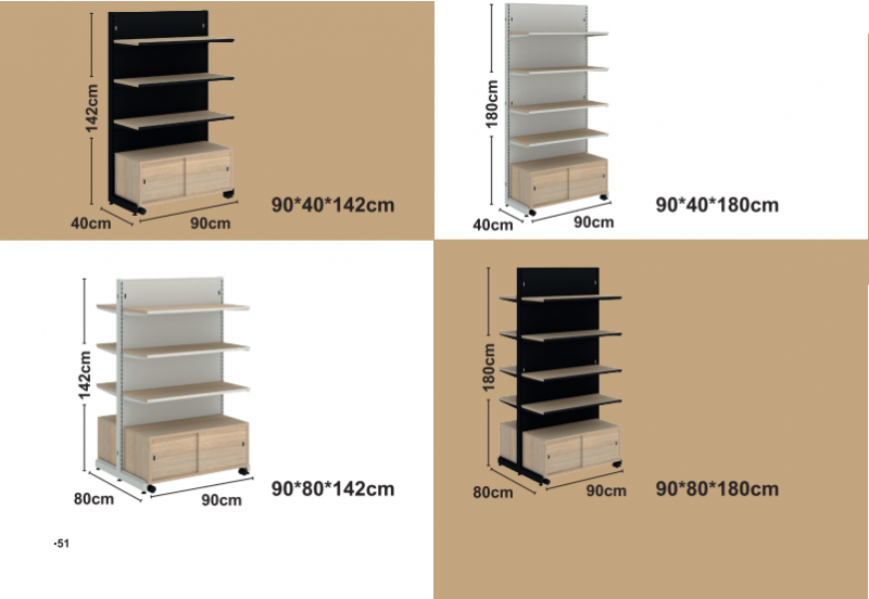 Solid trehyller + kabinett